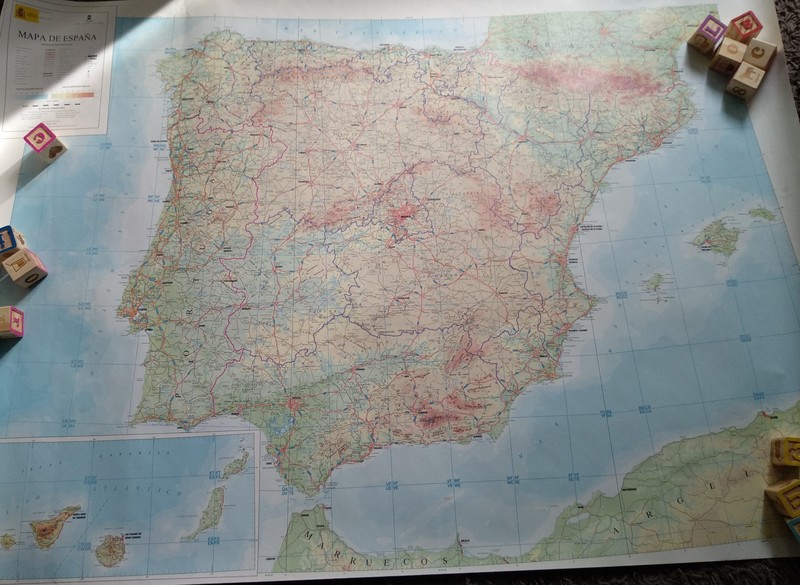 2 mapas de España