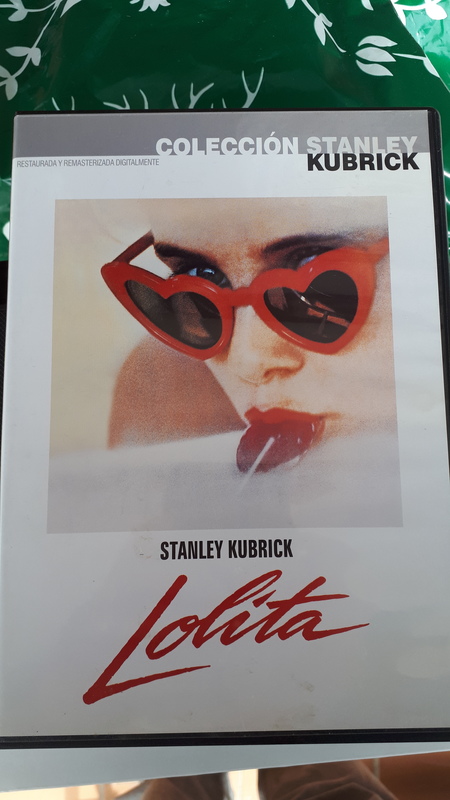 DVD de Lolita, de Stanley Kubrick.