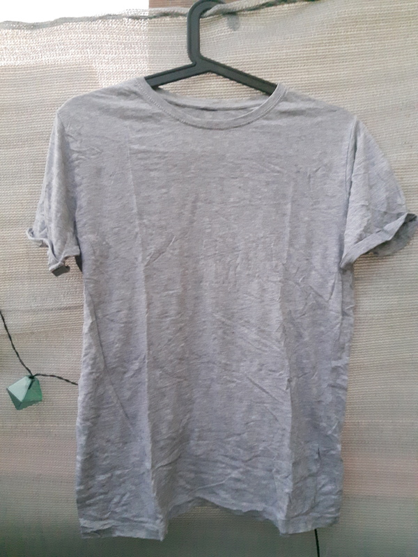 92. CAMISETA MANGA CORTA GRIS