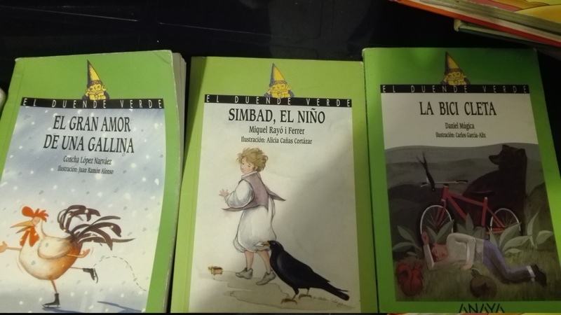 Tres libros de la coleccion el duende verde