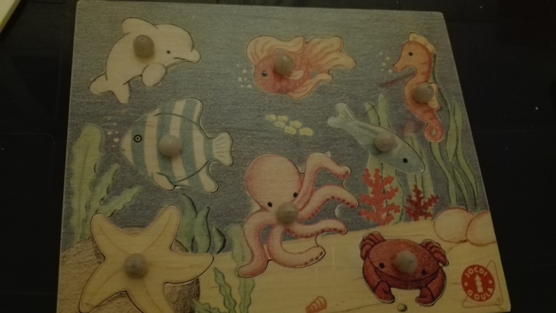 Puzzle animales marinos