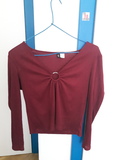 98. BLUSA GRANATE