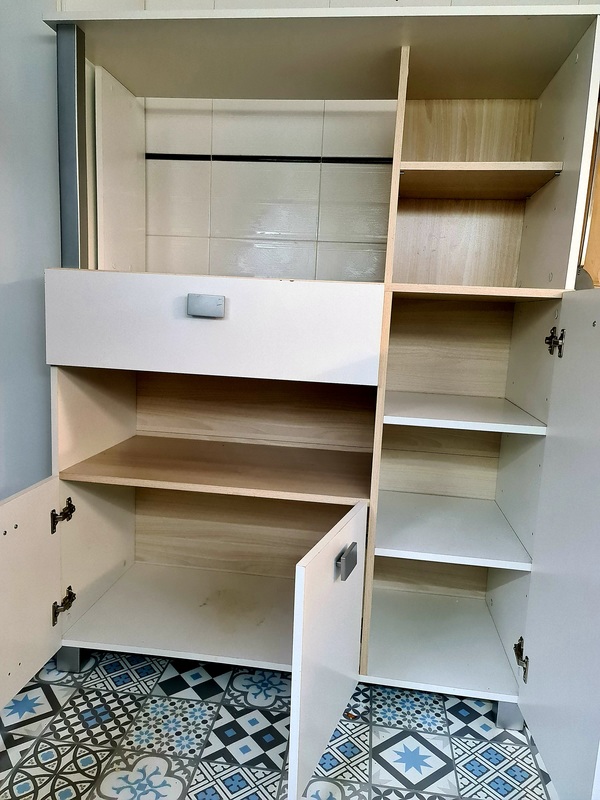 Mueble cocina blanco