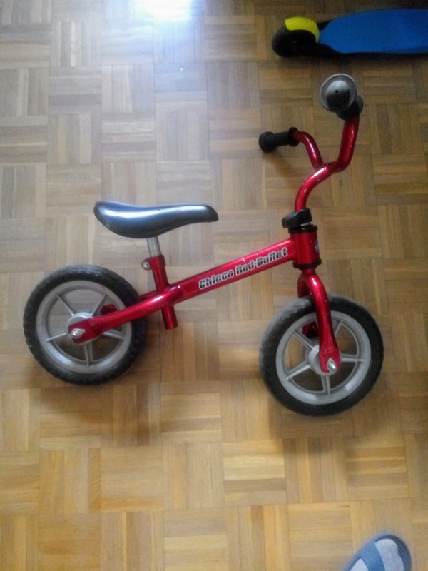 Bicicleta infantil sin pedales