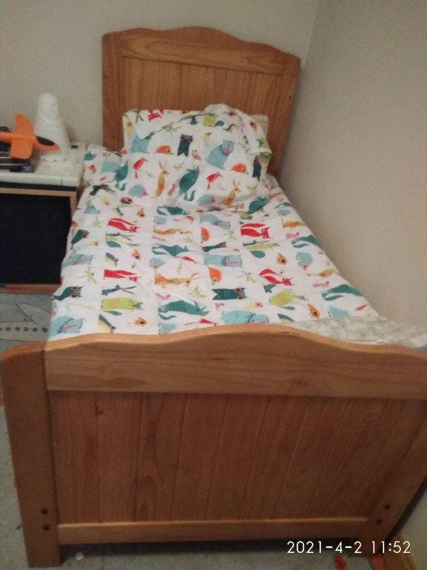 Cama niño 140 cm y colchon