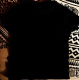 Camiseta negra manga corta talla 5 A