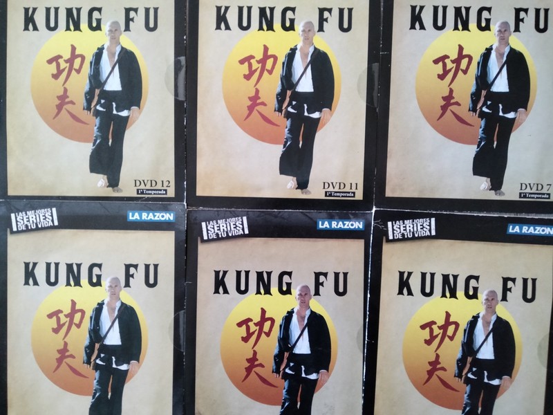 6 DVDS. KUNG FU - David Carradine
