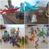 Juguetes de Dragones y Dinosaurios 