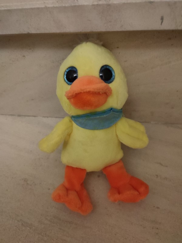 Peluche pato (Silvia cortes)