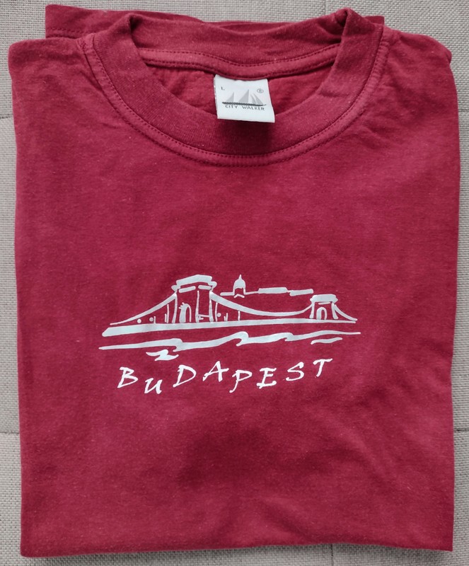 Camiseta Budapest - Talla L