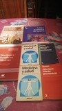 dos libros de universidad de turismos dos de medicina y salud tomo 1 y tomo 2  dos guias de aleman y