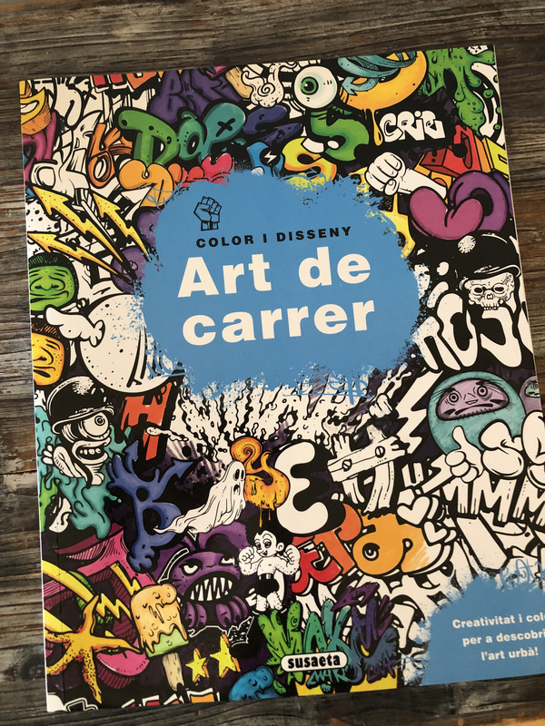 Libro para colorear Art de carrer