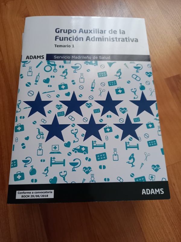 Temario Auxiliares SERMAS