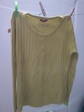 Jersey manga larga, verde pistacho. Talla L/XL(Lizeth Machicado)