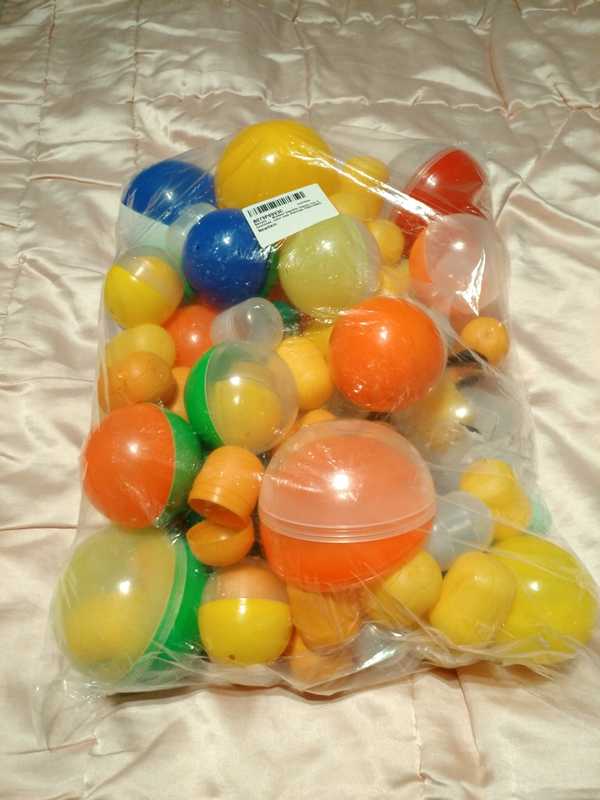 Bolas de plástico vacías