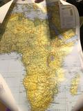 Mapa de Africa de 45 * 70 cms 