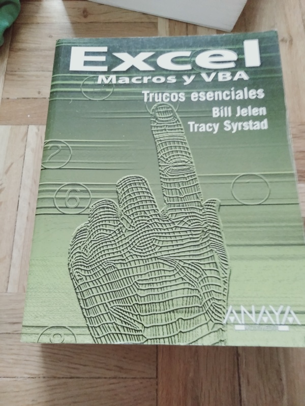 Libro Excel macros y vba