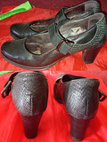Zapatos negros de flamenco