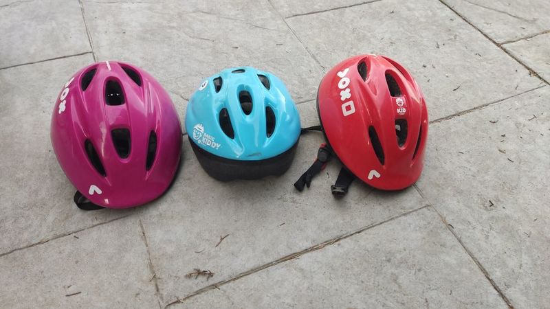 Cascos bicicleta, 6 años