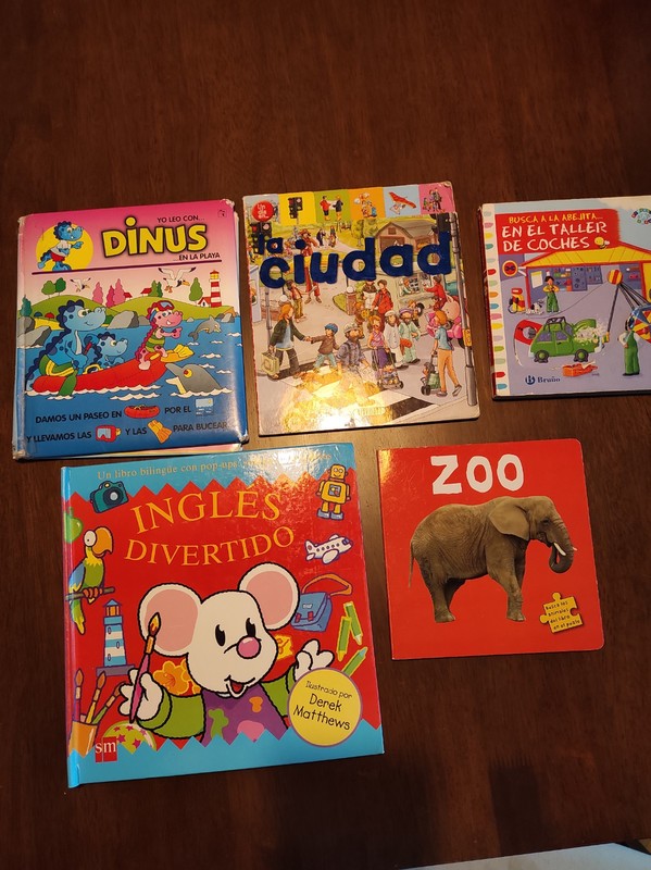 Libros infantiles 0-6 años aprox.