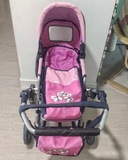Carrito juguete rosa