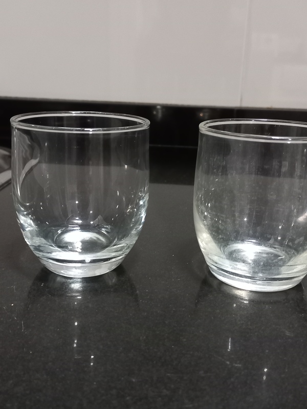 2 vasos cristal