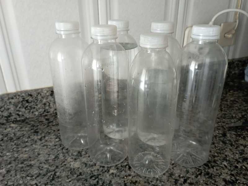 Botellas de plastico