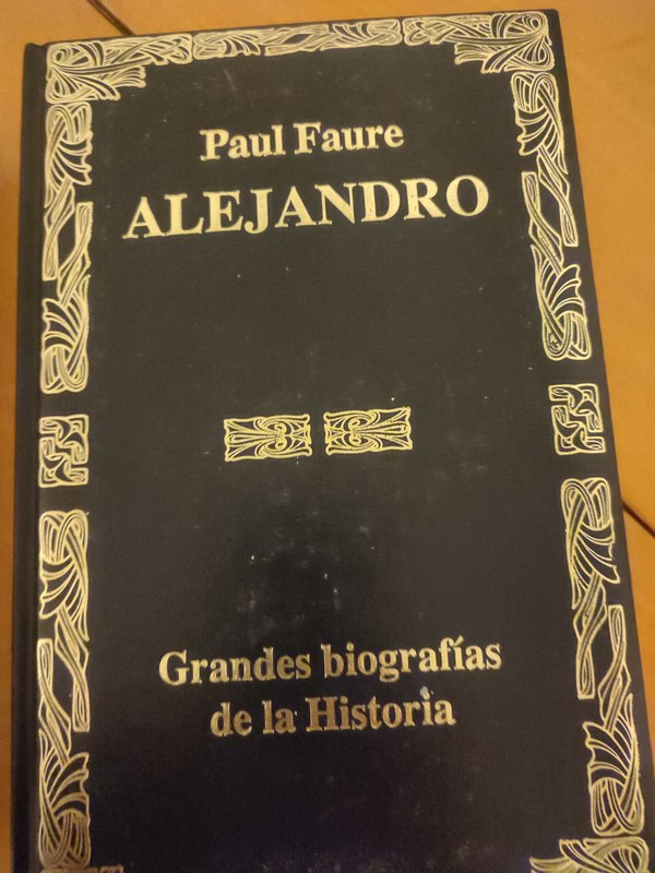 Libro "Alejandro"(recicleo)