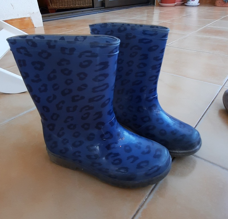 Botas lluvia niña talla 30