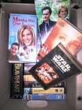 Caja con películas VHS