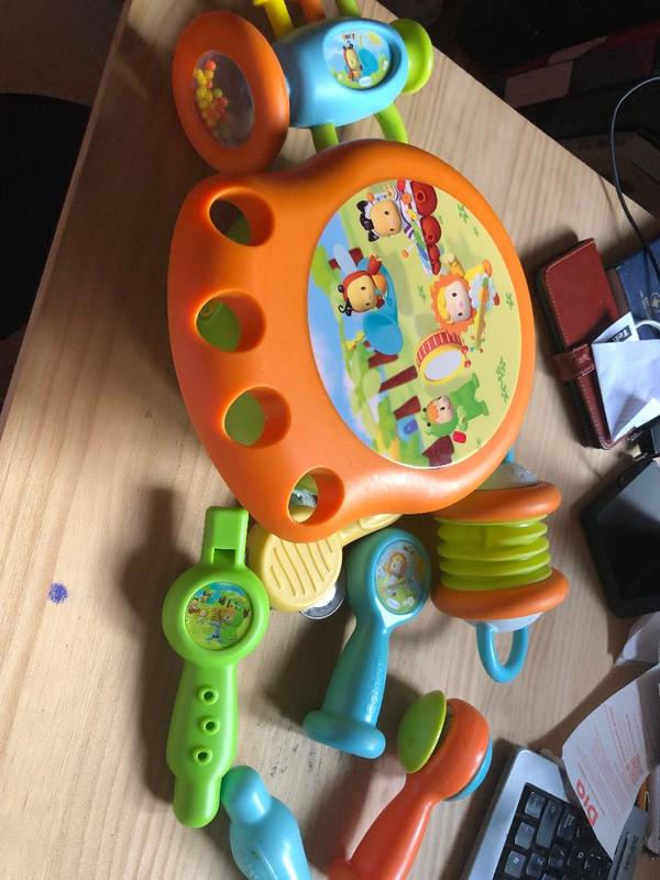 Juego de música de niño de 1-3 años