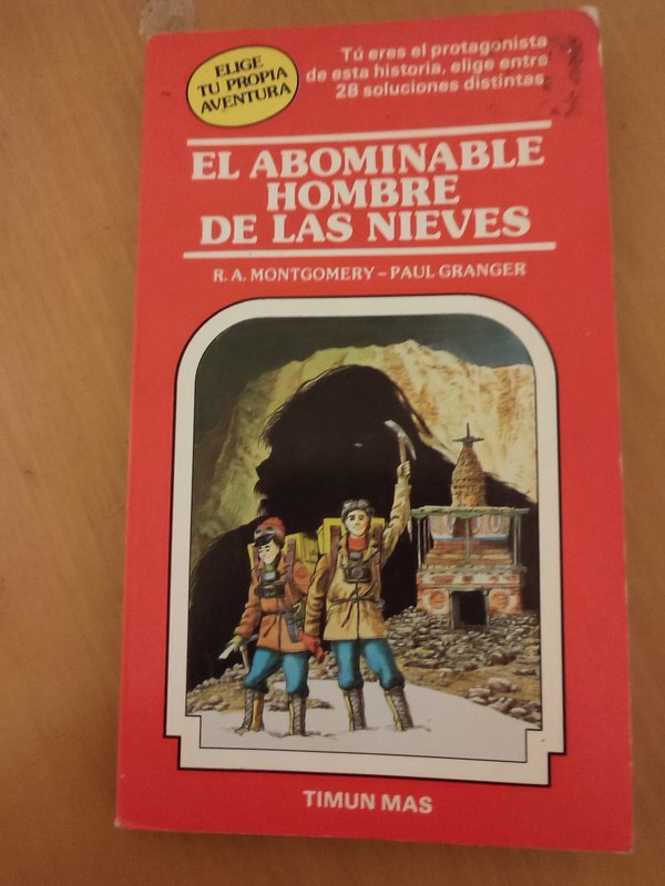 Libro "El abominable hombre de las nieves"(TV)