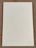 Tabla de corte polietileno blanco 200x290x15 mm