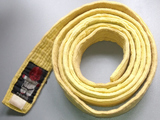 Cinturon de Judo Amarillo para niño/a.