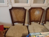 Regalo 4 sillas de madera 