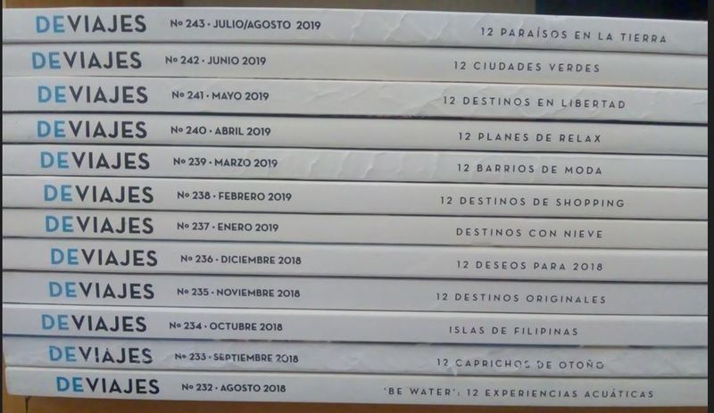 Revistas DEVIAJES (12 números)