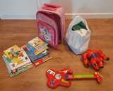 Ropa (5 años), juguetes y libros
