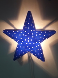 Lámpara infantil estrella azul Ikea