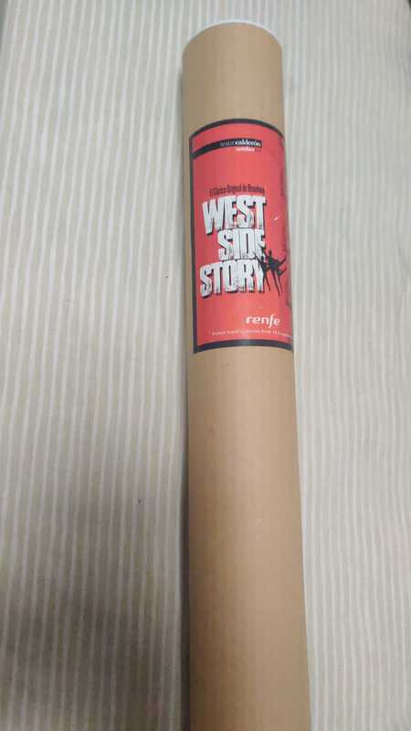 Poster obra de teatro West Side Story teatro calderón