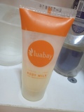 Crema hidratante body milk Luabay