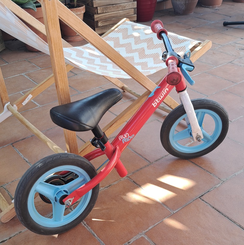 Bicicleta sin pedales