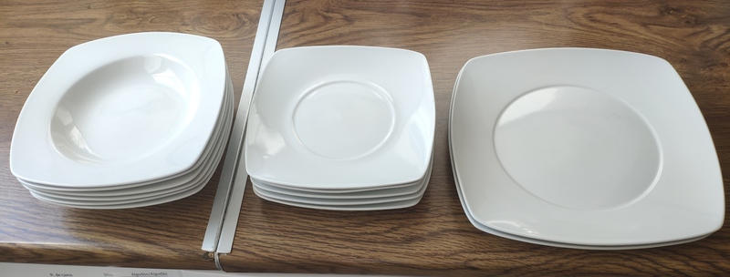 Platos de diferentes tamaños 