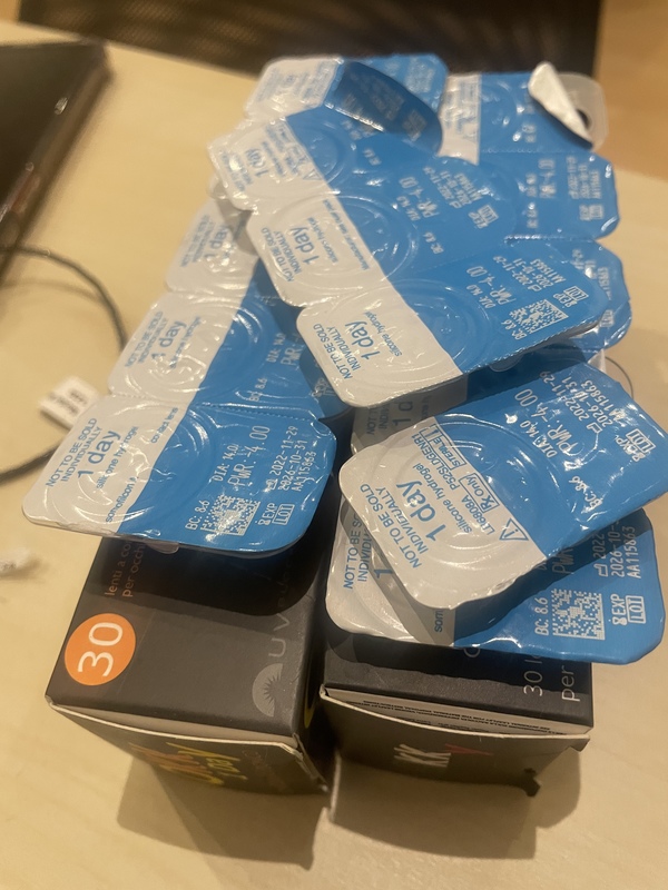 Regalo lentillas diarias 