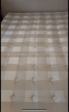 Colchón viscoelastica y base de roble tapizada 