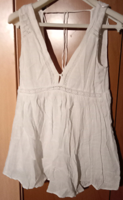 Blusa de mujer escotada en espalda talla L