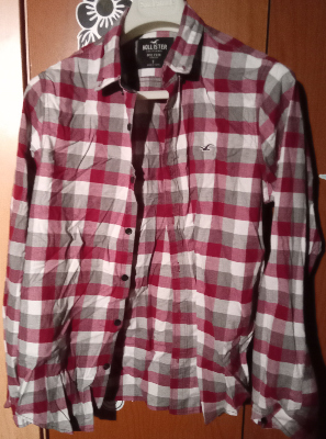 Camisa de hombre a cuadros talla L