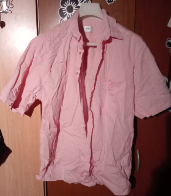 Camisa de hombre rosa talla XL