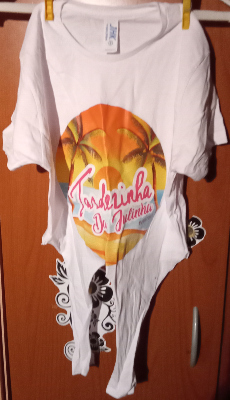 Camiseta de mujer con tirantes bajos talla S