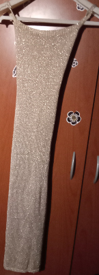 Vestido de fiesta escotado en la espalda talla S