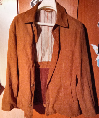 Chaqueta de hombre marrón talla XL